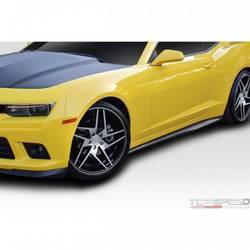 2010-2015 Chevrolet Camaro Duraflex ZL1 V2 Look Side Skirts - 2 Piece