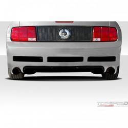 2005-2009 Ford Mustang Duraflex Blits Rear Bumper - 1 Piece