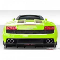 2009-2013 Lamborghini Gallardo Duraflex LP560 LP570 Look Rear Diffuser - 1 Piece