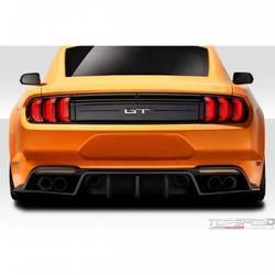 2018-2019 Ford Mustang Duraflex Grid Rear Diffuser - 1 Piece