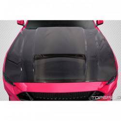 2018-2019 Ford Mustang Carbon Creations CVX Hood - 1 Piece