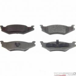 ThermoQuiet Semi-Metallic Disc Brake Pad Set