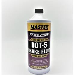 MASTER Brake Fluid DOT 5 – 32 Oz