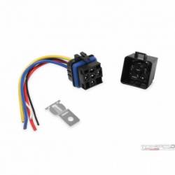 MSD SPST Relay w/Socket Harness