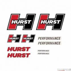 DECAL PACK HURST (RED) LOGO