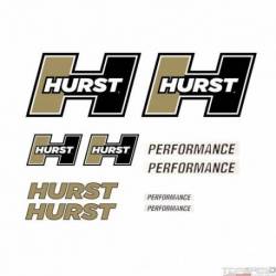 DECAL PACK HURST (GOLD) LOGO