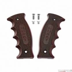 PISTOL GRIP SIDE PLATES-ROSEWOOD