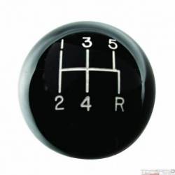 BLACK CLASSIC KNOB  5 SPD 12MMX1.75