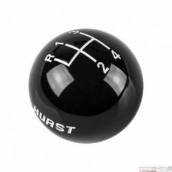 HURST BLACK KNOB 3/8-16  4-SPEED w/LOGO