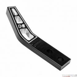 ALUMINUM SHIFT HANDLE  BLACK  BENT  6in.