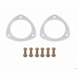 Collector Gaskets - Aluminum - 3-1/2in - w/ Bolts