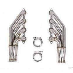Flowtech LS Turbo Headers-Natural Finish