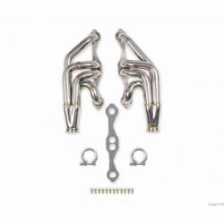 Flowtech Small Block Chevy Turbo Headers - Polished Finish