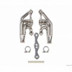 Flowtech Small Block Chevy Turbo Headers - Polished Finish