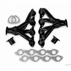 Flowtech Tight Fit Block Hugger Headers - Black Paint