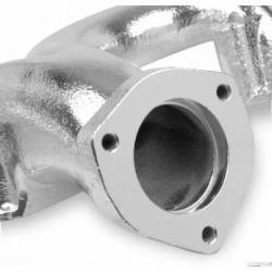 Flowtech Rams Horn Exhaust Manifolds - Chrome