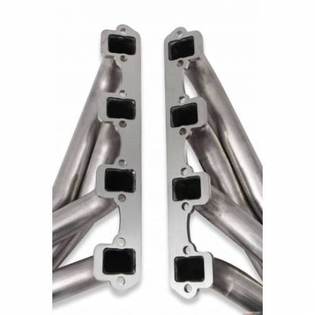 Flowtech Small Block Ford Turbo Headers - Natural 304 Stainless Steel