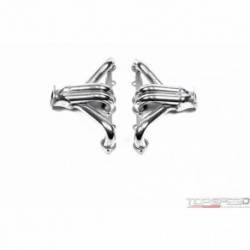 Flowtech Block Hugger Header - Ceramic Coated