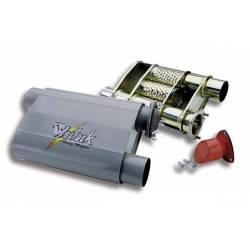 Flowtech Warlock inBYPASSin Racing Muffler