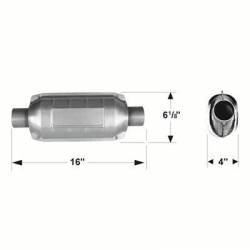 Flowmaster Universal Catalytic Converters