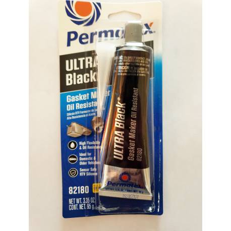 Permatex Ultra Black Maximum Oil Resistance RTV Silicone Gasket Maker