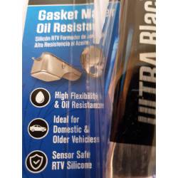 Permatex Ultra Black Maximum Oil Resistance RTV Silicone Gasket Maker