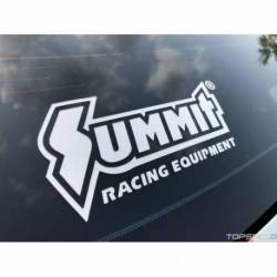 WHITE VINYL SUMMIT DECAL 7X3