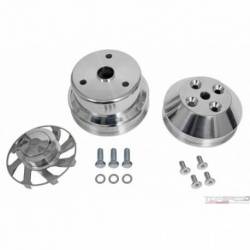 PULLEY KIT SERP SBC 5/8 LONG