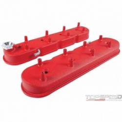 VALVE COVER LS TALL RED
