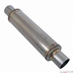 MUFFLER SS ROUND 2.5X2.5