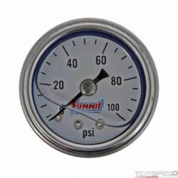 GAUGE FUEL PRES LIQ FILL 100