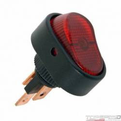 LARGE ROCKER LED RED