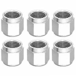 4 AN TUBE NUTS 6PK NICKEL