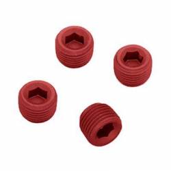 ALUM PLUG KIT 1/8 RED 4 PACK