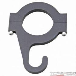 HELMET HOOK BLACK 1 3/4 DIA