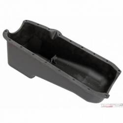 OIL PAN FINNED BLK SBC EARLY