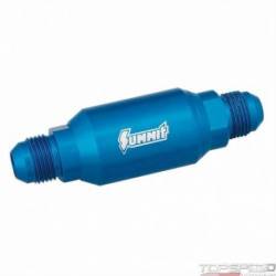 BLUE 8AN BILLET FUEL FILTER