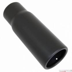 EXHAUST TIP STAINLESS BLACK