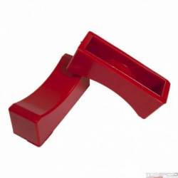JACK STAND PADS POLY PAIR RED
