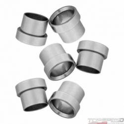 4 AN TUBE SLEEVES 6PK NICKEL