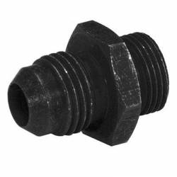CARB FITTING 9/16-24 x -6 BLK