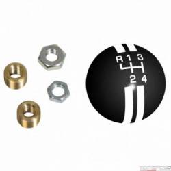 SHIFTER KNOB 4 SPD RALLYSTRIPE