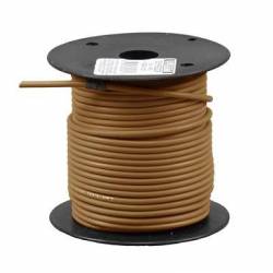 WIRE 16 GA 100 FT SPOOL BROWN