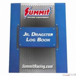 DRAG LOG BOOK JR DRAGSTER