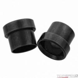8 AN TUBE SLEEVES 2PK BLK