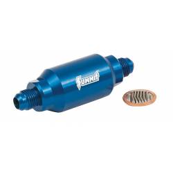 BLUE 6AN BILLET FUEL FILTER