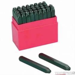 STEEL STAMPING SET 1/8in.