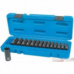 3/8in. 15PC SOCKET SET METRIC D