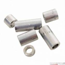 ALUM SPACER 7/16 VARIETY 6PK