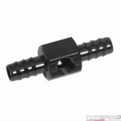 PRESSURE FITTING BLACK
